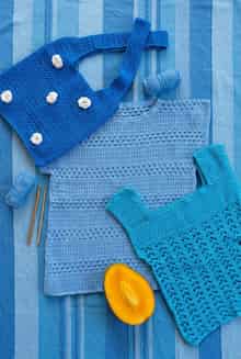 Sac bleu à fleurs vony — Le sac qui cueille les compliments. · vêtement enfant cousu main Bonbon Piment