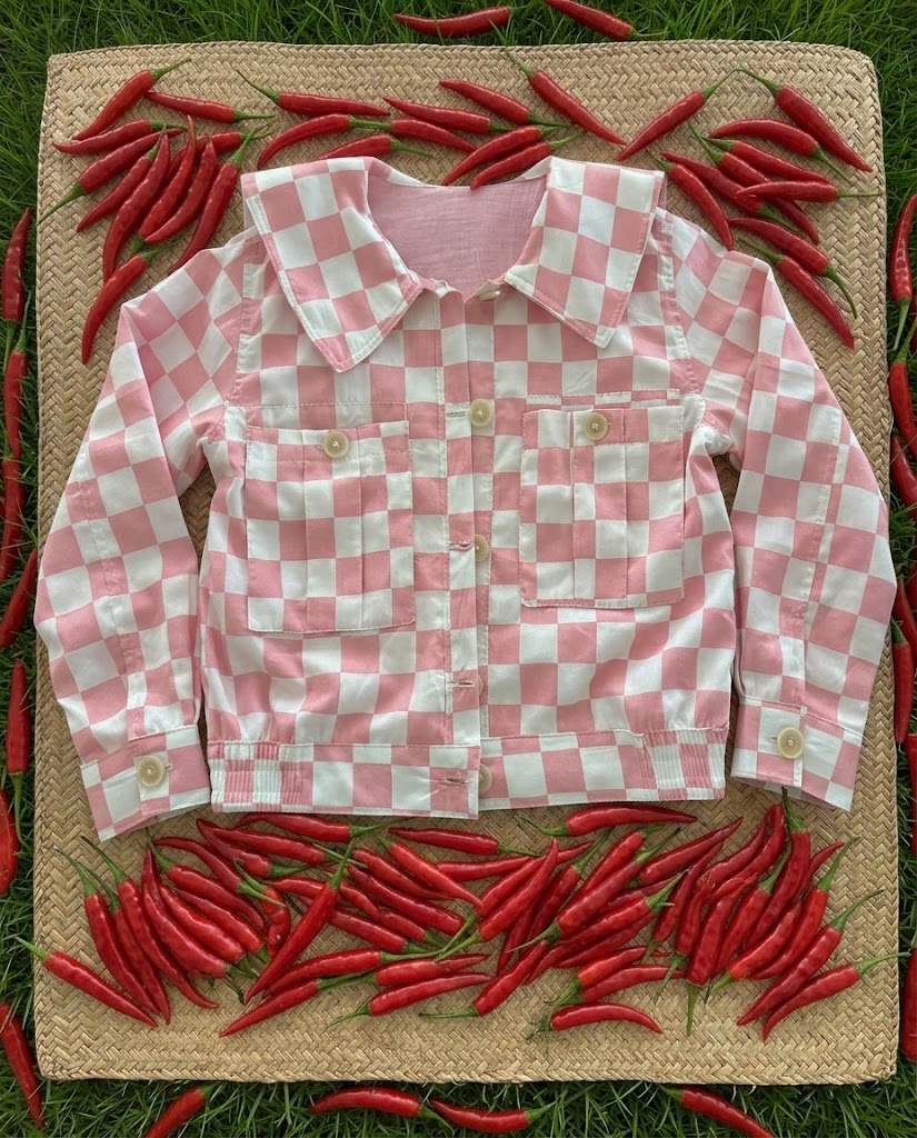 Sakay coloris Damier rose