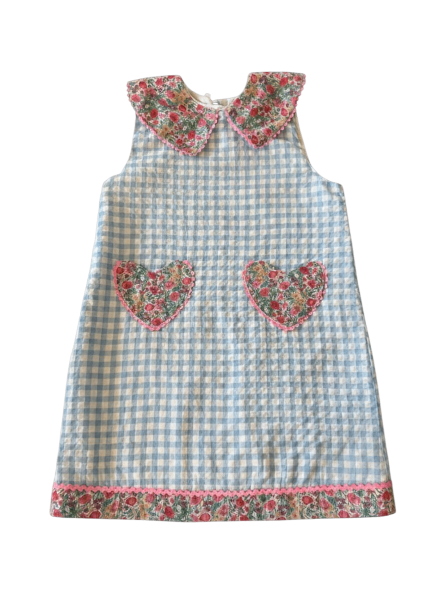 Robe Lova — Vichy bleu